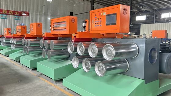 سعر جيد آلة صنع أشرطة PET بسعة 100-800 كجم/ساعة لأشرطة البولي بروبلين بعرض 9-32 ملم وأنماط نقش اختيارية الانترنت