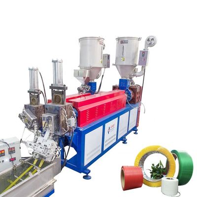 PLC التحكم مزدوج المسمار 5mm-19mm PP مربع ربط آلة