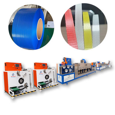 سعر جيد آلة ربط الشريط الذكية من نوع PET Strap Screw Design لـ 5-19 الشريط عرض الحجم الجهد 380V الانترنت