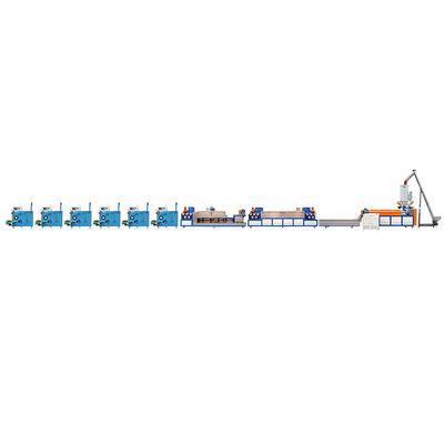 خط طحن واحد لفراغ PP رباط 125mm PP رباط صنع آلة